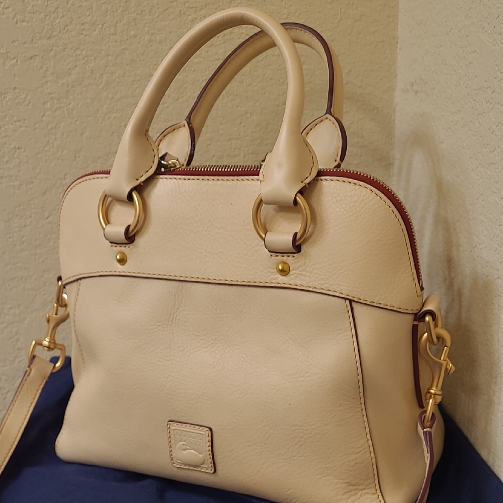 Dooney And Bouke Cameron Satchel In Bone